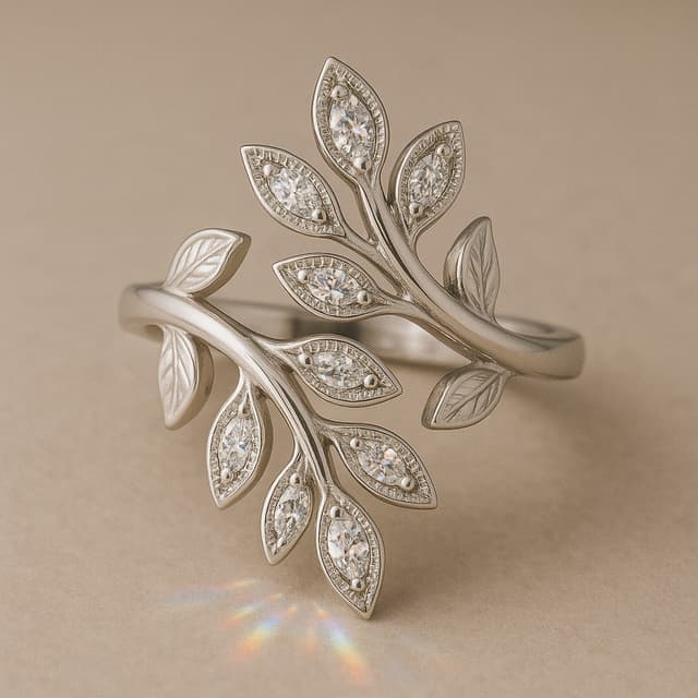 Nature Inspired custom jewelry design examples