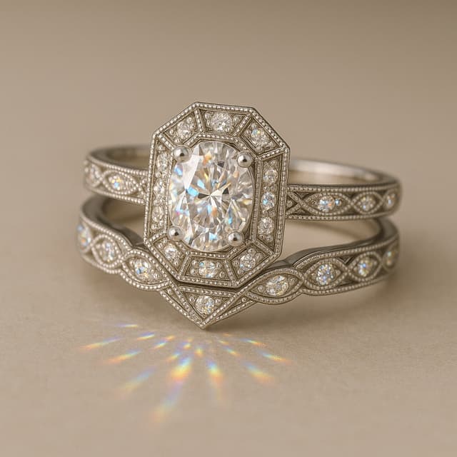 Vintage-Inspired Wedding Set