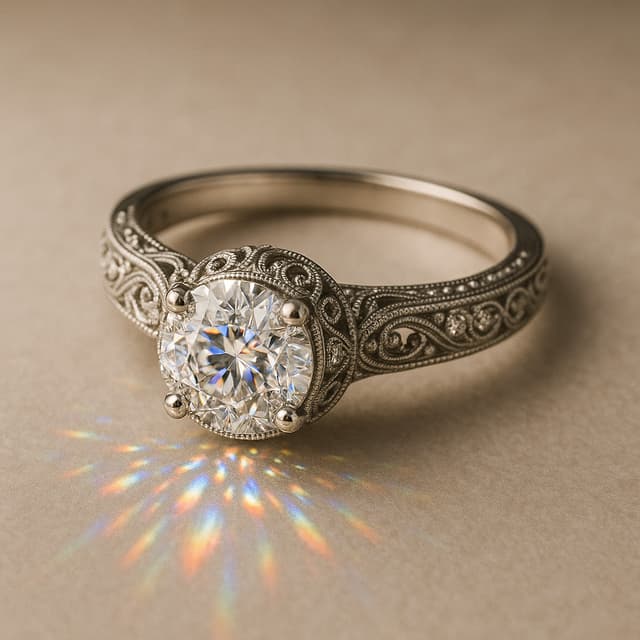 Vintage Inspired custom jewelry design examples